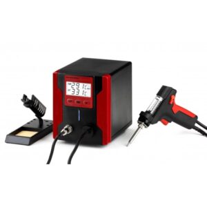 LEAD FREE DESOLDERING STATION WITH LCD PANEL ZD-8915 RED