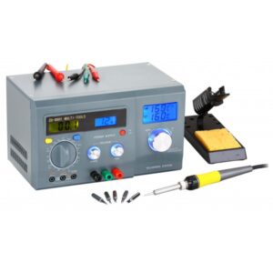 LCD DISPLAY SOLDERING STATION WITH DIGITAL-MULTIMETER&DC POWER SUPPLY ZD-8901