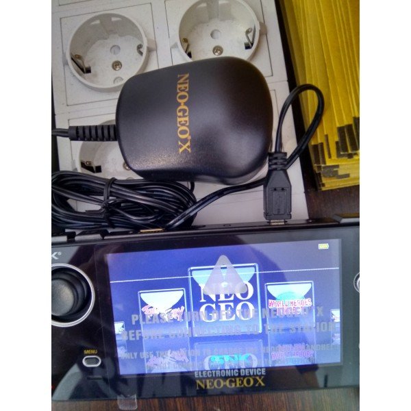 NEO GEO X ADAPTER CHARGER WITHOUT DOCK 100-240V USA PLUG NEW