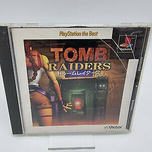 TOMB RAIDERS PLAYSTATION PSX JAPAN USED