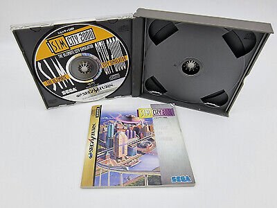 SIM CITY 2000 JAPAN VERSION SEGA SATURN USED TESTED - Image 3