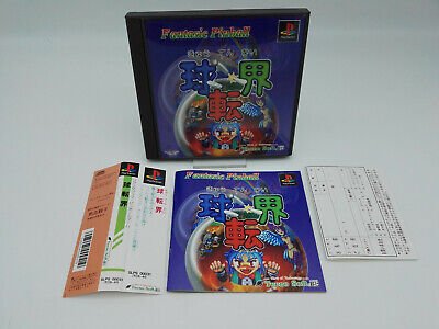 ES-KYUUTENKAI FANTASTIC PINBALL SPINE CARD PLAYSTATION PSX JAPAN USED