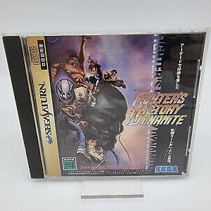 FIGHTER S HISTORY DYNAMITE JAPAN VERSION SEGA SATURN USED TESTED