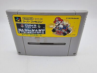 SUPER MARIO KART SUPER FAMICOM NO BOX USED