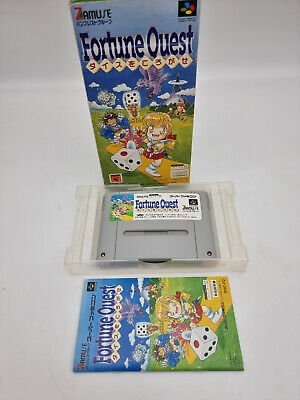 FORTUNE QUEST SUPER FAMICOM JAPAN USED