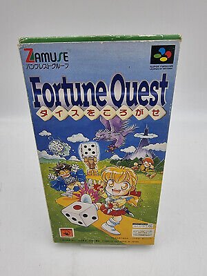 FORTUNE QUEST SUPER FAMICOM JAPAN USED - Image 2