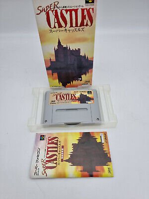 SUPER CASTLES SUPER FAMICOM JAPAN USED