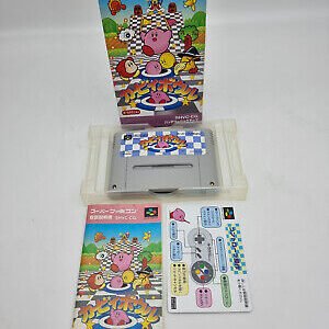KIRBY BOWL SUPER FAMICOM JAPAN USED