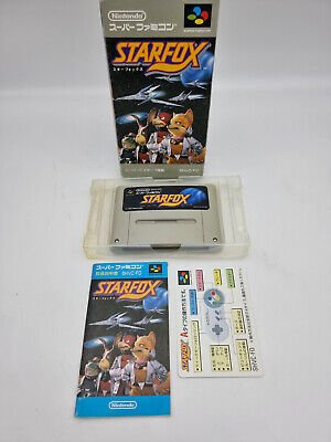 STARFOX SUPER FAMICOM JAPAN USED