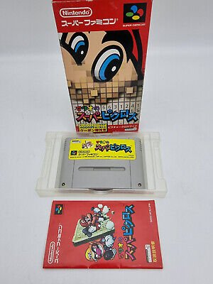MARIO NO SUPER PICROSS SUPER FAMICOM JAPAN USED