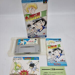 CAPTAIN TSUBASA III 3 SUPER FAMICOM JAPAN USED