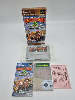 SUPER DONKEY KONG 3 SUPER FAMICOM JAPAN USED LIKE NEW