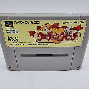 WEDDING PEACH SUPER FAMICOM NO BOX USED