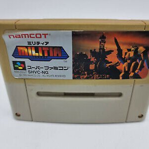 MILITIA SUPER FAMICOM NO BOX USED