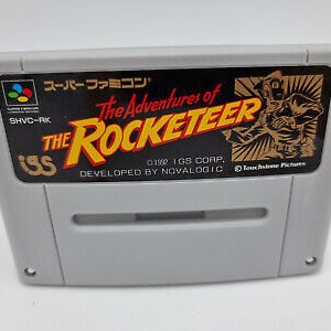 THE ADVENTURES OF THE ROCKETEER SUPER FAMICOM NO BOX USED