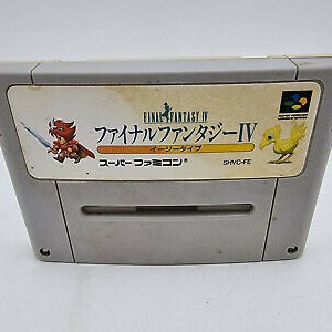 FINAL FANTASY IV EASY TYPE SUPER FAMICOM NO BOX USED