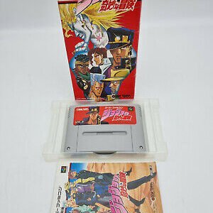 JOJO BIZARRE SUPER FAMICOM JAPAN USED