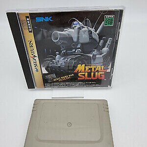 METAL SLUG JAPAN VERSION SEGA SATURN USED TESTED