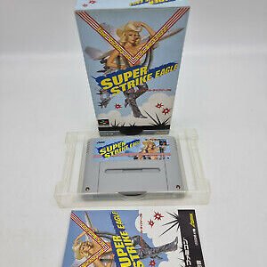 SUPER STRIKE EAGLE SUPER FAMICOM JAPAN USED