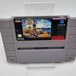SUPER CONFLICT SUPER NINTENDO USA NO BOX USED