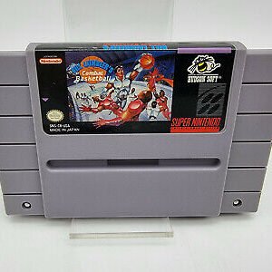 BILL LAIMBEER S COMBAT BASKETBALL SUPER NINTENDO USA NO BOX USED