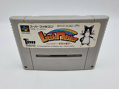 LITTLE MASTER SUPER FAMICOM NO BOX USED