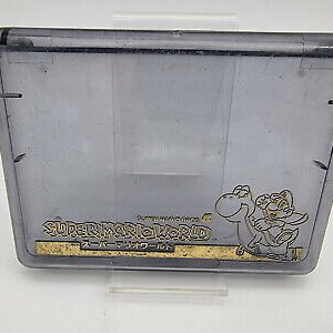 PLASTIC BOX SUPER MARIO WORLD SUPER FAMICOM USED