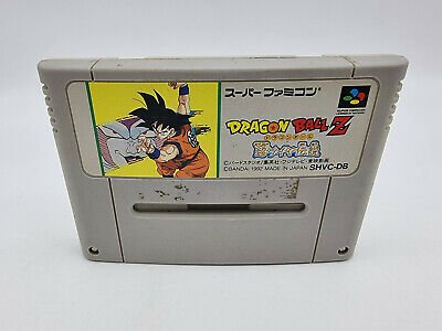 DRAGON BALL Z SAIYA DENSETSU SUPER FAMICOM NO BOX USED