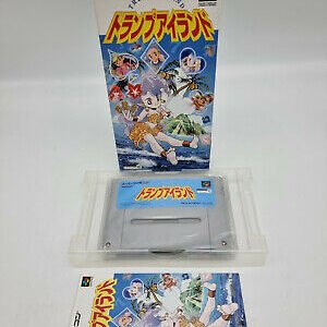 TRUMP ISLAND SUPER FAMICOM JAPAN USED