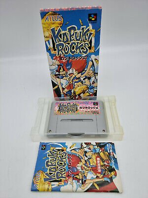 KABUKI ROCKS SUPER FAMICOM USED