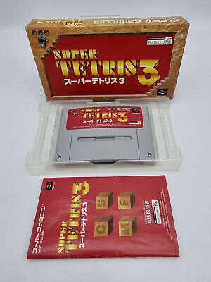 SUPER TETRIS 3 SUPER FAMICOM USED