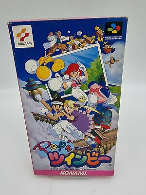 POP N TWIN BEE SUPER FAMICOM JAPAN USED - Image 2