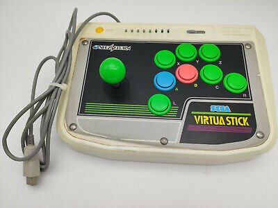 ES-SEGA SATURN VIRTUA STICKER CONTROLLER HSS-0136 JAPAN USED