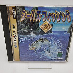 SEABASS FISHING 2 JAPAN VERSION SEGA SATURN USED TESTED