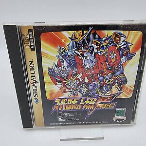 SUPER ROBOT WARS F FINAL JAPAN VERSION SEGA SATURN USED TESTED