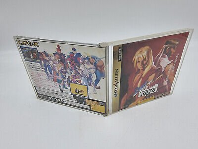 STREET FIGHTER ZERO JAPAN VERSION SEGA SATURN USED TESTED - Image 3