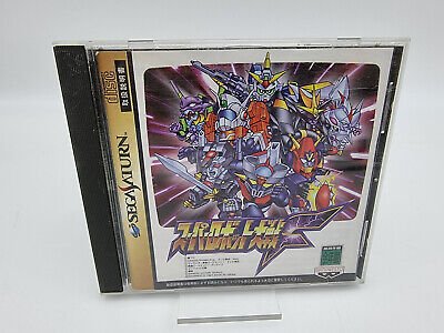 SUPER ROBOT WARS F JAPAN VERSION SEGA SATURN USED TESTED