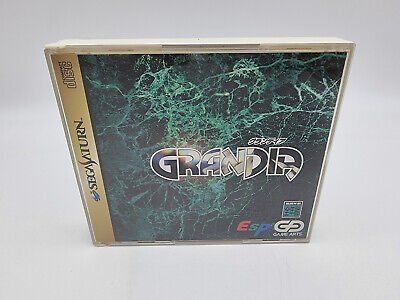GRANDIA JAPAN VERSION SEGA SATURN USED TESTED