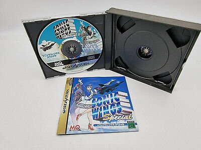 SONIC WINGS SPECIAL JAPAN VERSION SEGA SATURN USED TESTED - Image 3