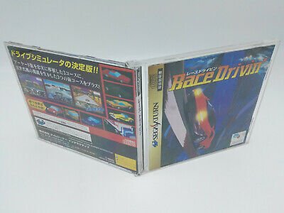 RACE DRIVIN JAPAN VERSION SEGA SATURN USED TESTED - Image 4