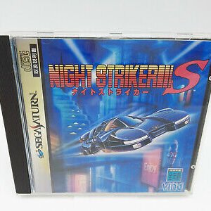 NIGHT STRIKER S JAPAN VERSION SEGA SATURN USED TESTED