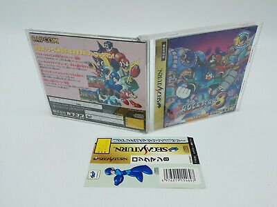 ROCKMAN 8 SPINE CARD JAPAN VERSION SEGA SATURN USED TESTED - Image 3