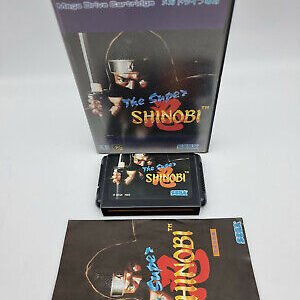 THE SUPER SHINOBI SEGA MEGADRIVE JAPAN USED TESTED