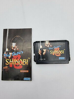 THE SUPER SHINOBI SEGA MEGADRIVE JAPAN USED TESTED - Image 5