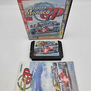 SUPER MONACO GP SEGA MEGADRIVE JAPAN USED TESTED