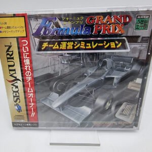 FORMULA GRAND PRIX TEAM UNEI SIMULATI JAPAN VERSION SEGA SATURN BRAND NEW SEALED