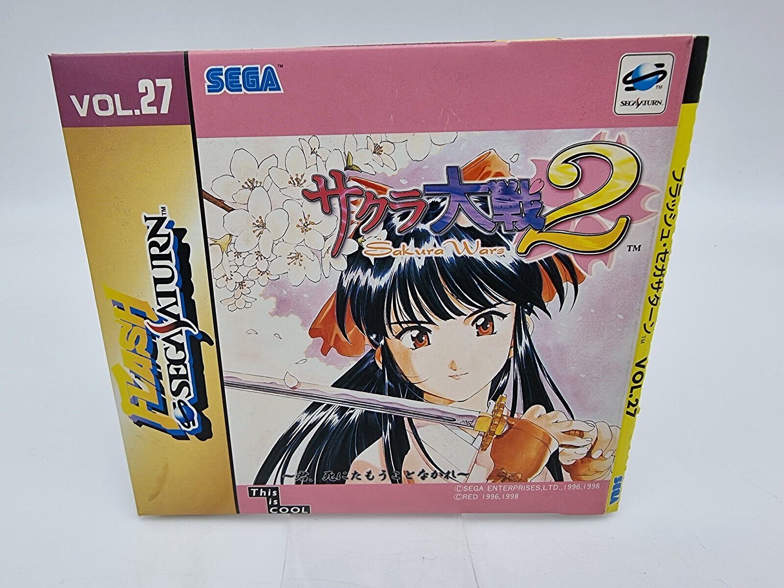 FLASH SEGA SATURN VOL 27 JAPAN VERSION SEGA SATURN USED