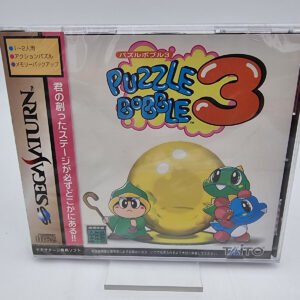 PUZZLE BOBBLE 3 JAPAN VERSION SEGA SATURN BRAND NEW SEALED