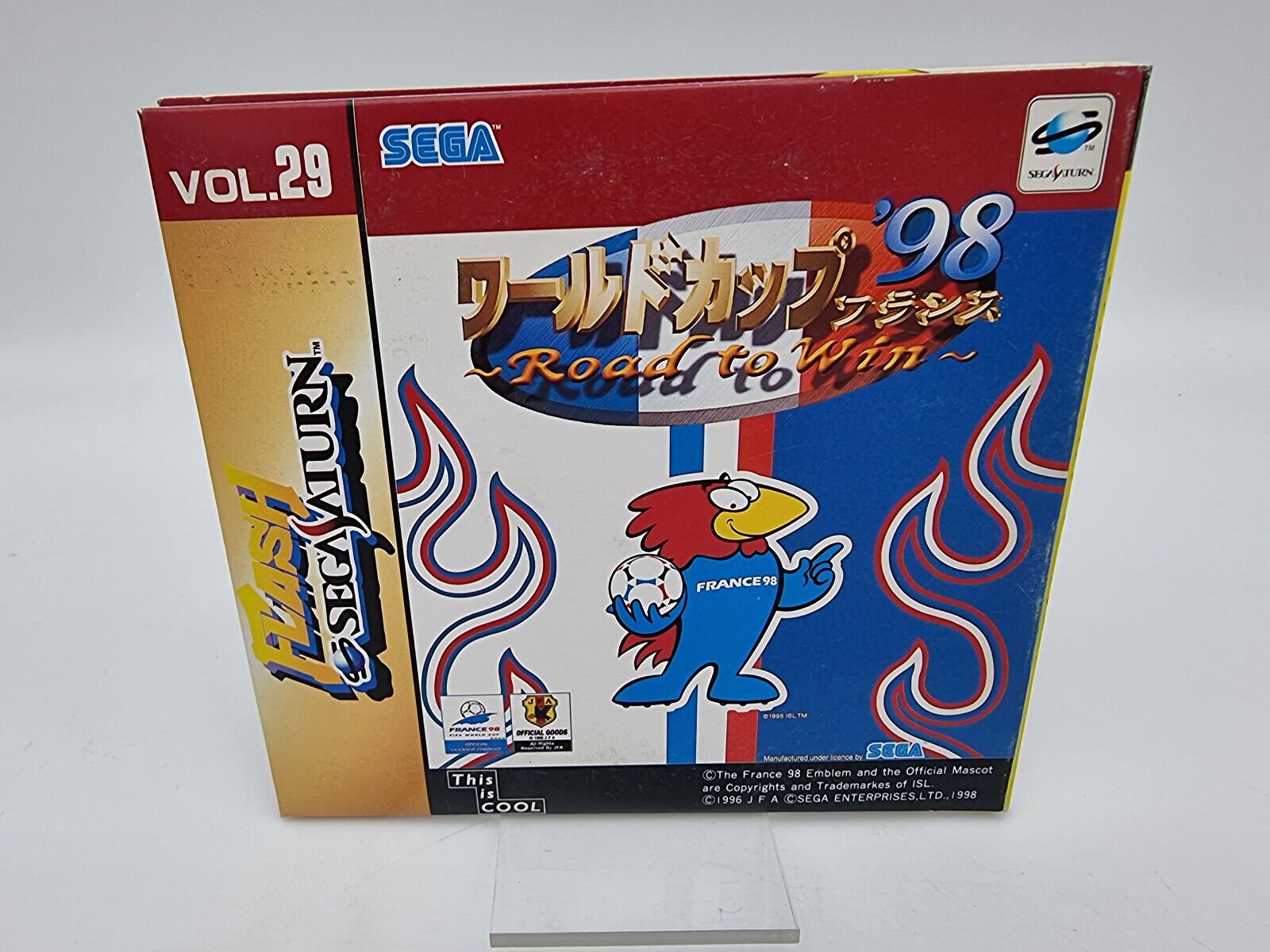 FLASH SEGA SATURN VOL 29 JAPAN VERSION SEGA SATURN USED
