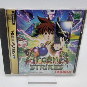 ARCANA STRIKES JAPAN VERSION SEGA SATURN USED TESTED